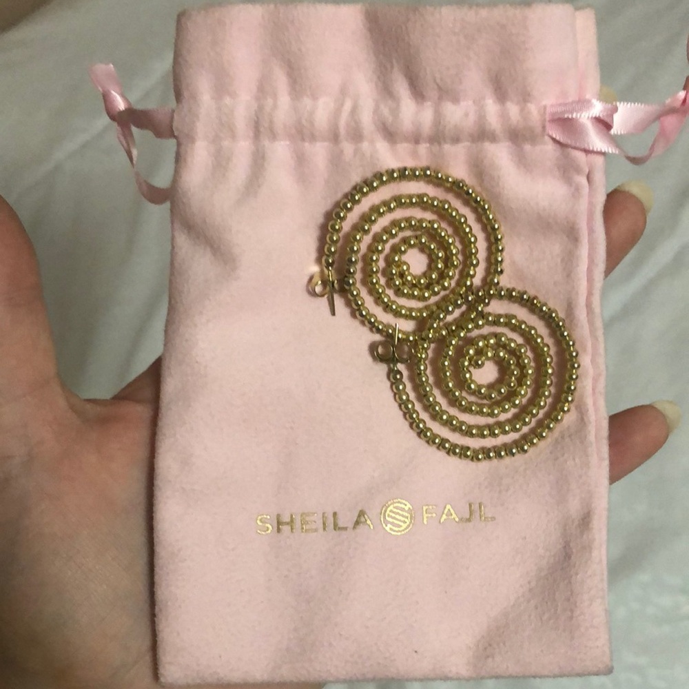 Sheila Fajl Spiral earrings